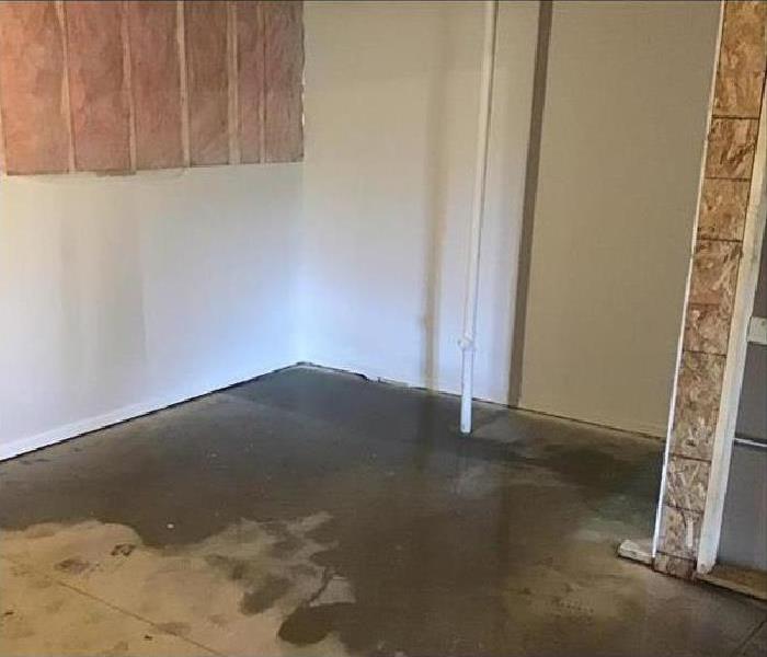 water damaged flooring