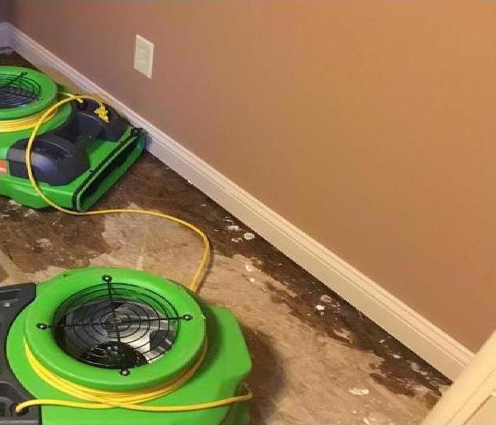 water damaged flooring